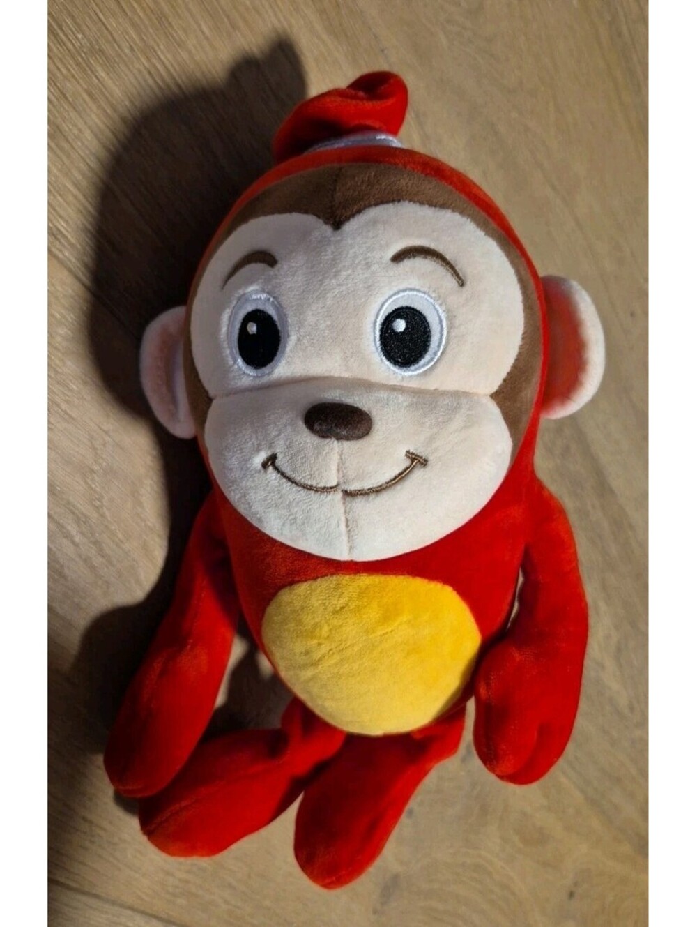 COCOMONG Robocong Toytron 13" Plush Toy Korean Animation Red Monkey Mascot Korea